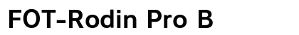 FOT-Rodin Pro B Preview