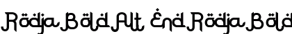 Rodja Bold Alt End Rodja Bold Alt End Font Rodja Bold Alt End Rodja Bold Alt End Font Preview