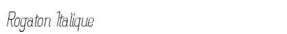 Rogaton Italique Preview