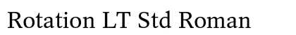 Rotation LT Std Roman Preview