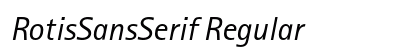 RotisSansSerif Regular font free download