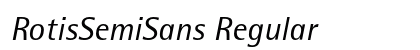 RotisSemiSans Regular Preview