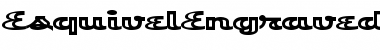 EsquivelEngraved Regular Font