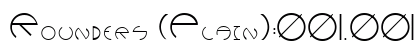 Rounders (Plain):001.001 (Plain):001.001 preview
