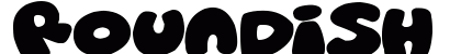 Roundish Toons Regular font free download