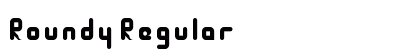 Roundy Regular font free download