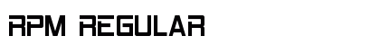 RPM Regular Font Preview