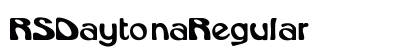 RSDaytona Regular font free download