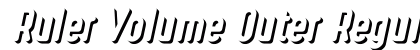 Ruler Volume Outer Regular preview Ruler Volume Outer Regular preview