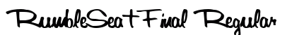 RumbleSeatFinal Regular font free download