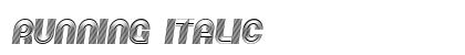 Running Italic Preview