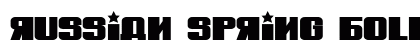 Russian Spring Bold font free download