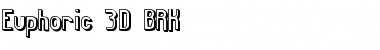 Euphoric 3D (BRK) Regular Font