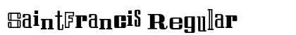SaintFrancis Regular font free download