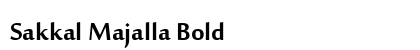 Sakkal Majalla Bold Font Preview