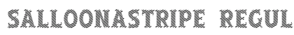 SalloonAStripe Regular Font Preview
