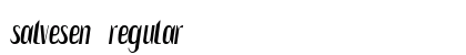 Salvesen Regular font free download