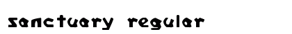 Sanctuary regular font free download