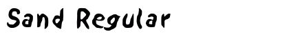 Sand Regular font free download