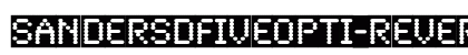 SandersDFiveOpti-Reverse Regular font free download