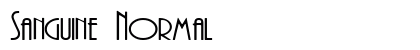 Sanguine Normal font free download