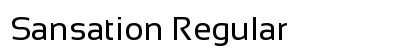 Sansation Regular Preview