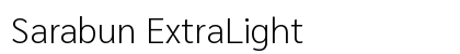 Sarabun ExtraLight Preview