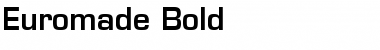 Euromade Bold Regular Font