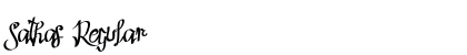Sathas Regular font free download
