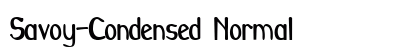 Savoy-Condensed Normal Preview