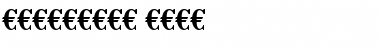 EuroSerif Bold Font