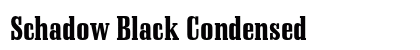 Schadow Black Condensed Preview
