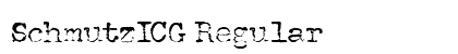 SchmutzICG Regular font free download