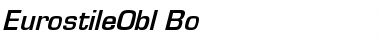 Download EurostileObl-Bo Font