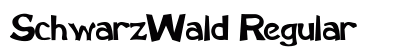 SchwarzWald Regular font free download