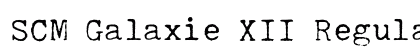 SCM Galaxie XII Regular font free download