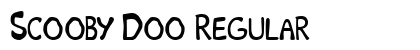 Scooby Doo Regular Font Preview