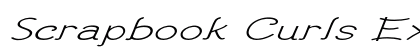 Scrapbook Curls Extra-expanded Italic Preview