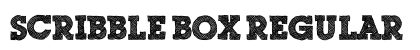 Scribble Box Regular font free download