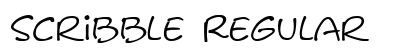 Scribble Regular Preview