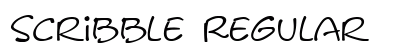 Scribble Regular font free download