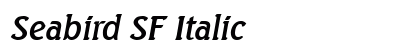 Seabird SF Italic font free download