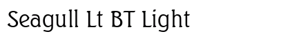 Seagull Lt BT Light font free download