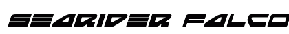Searider Falcon Expanded Italic Expanded Italic preview