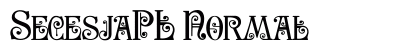 SecesjaPL Normal font free download