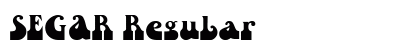 SEGAR Regular Font Preview