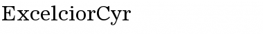 ExcelciorCyr Regular Font