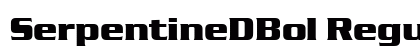 SerpentineDBol Regular font free download