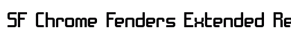 SF Chrome Fenders Extended Regular font free download