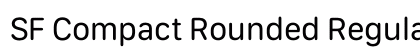 SF Compact Rounded Regular font free download